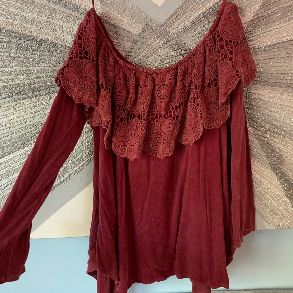 Long sleeve blouse